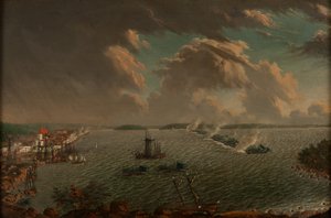 A Batalha de Fredrikshamn em maio de 1790, 1791.