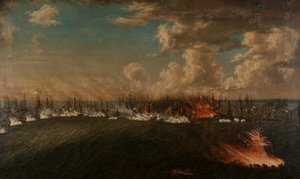 A Batalha da Baía de Vyborg, em 3 de julho de 1790, 1791.