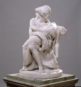 Marte e Vênus (mármore de Carrara)