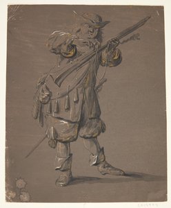 Soldado com rifle de Johan le Ducq