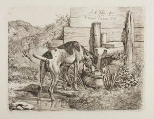 Água para cães de Johann Adam Klein
