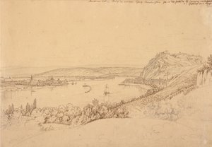 Fortaleza de Ehrenbreitstein de Johann Adam Klein