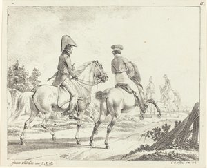 Estudantes de Erlangen a cavalo de Johann Adam Klein