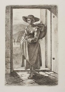Mendigo húngaro de Johann Adam Klein