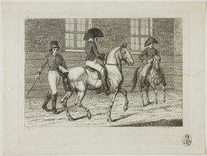 Escola de equitação e cavalos de Johann Adolph Darnstedt