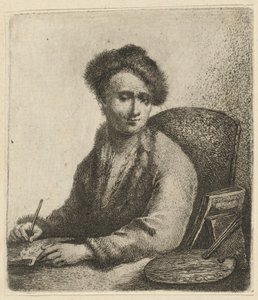 Auto-retrato de Johann Andreas Benjamin Nothnagel