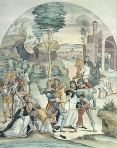 Santa Catarina de Sena salva dois dominicanos das mãos de assaltantes