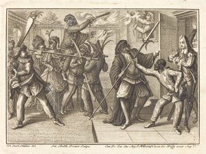O capitão recupera sua liberdade de Johann Balthasar Probst after Johann Jacob Schübler