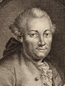 Retrato do compositor Florian Leopold Gassmann 1729-1774, 1780.