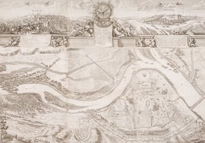 Fortaleza e Cidade de Belgrado de Johann Baptist Gumpp