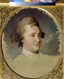 Grigori Potemkine (Potiomkine) - Retrato do Príncipe de Tauris - Marechal de campo, estadista Grigori A. Potyomkin (1739-1791) par Lampi, Johann-Baptist von, o Ancião (1751-1830), Segunda Metade do século 18 - Óleo sobre tela, 55,3x47,3 - Estado Tretyakov