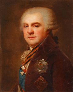Retrato do conde Alexander Nikolayevich Samoylov 1744-1814, depois de 1796