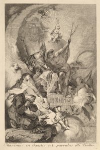 Quatro Santos de Johann Beheim after Franz Anton Maulbertsch