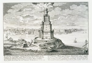 Os faros de Alexandria, placa 9 de 