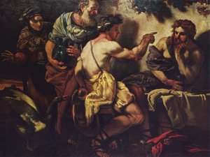 Júpiter e Mercúrio em Philemon e Baucis Júpiter e Mercúrio em Philemon e Baucis
