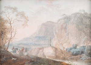 Paisagem de Johann Christian Brand
