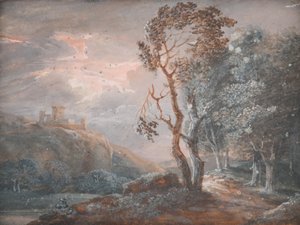 paisagem de Johann Christian Brand