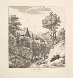Em Regenberg, 1815. de Johann Christian Erhard