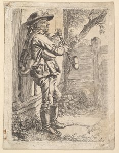 O Gaita-de-foles, 1819. de Johann Christian Erhard