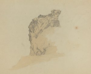 Estudo de falésias de Johann Christian Heerdt