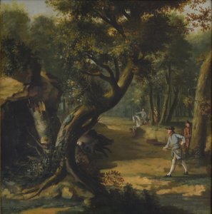 Caça ao javali de Johann Christian Klengel
