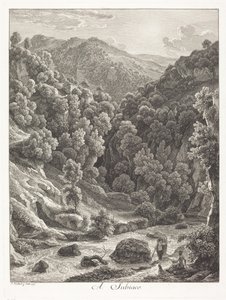 Em Subiaco (perto de Subiaco) de Johann Christian Reinhart