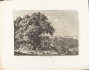 Castelo Gandolfo de Johann Christian Reinhart