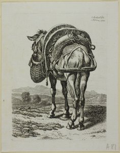 Mula Alimentadora - Traseira, da Segunda Sucessão de Ladrões de Johann Christian Reinhart
