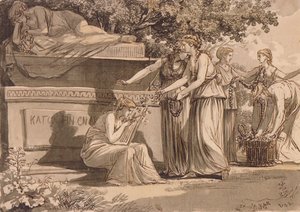 J C Reinhart Arcádia 1785 de Johann Christian Reinhart