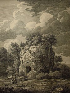 J C Reinhart Túmulo Falerium 1796 de Johann Christian Reinhart