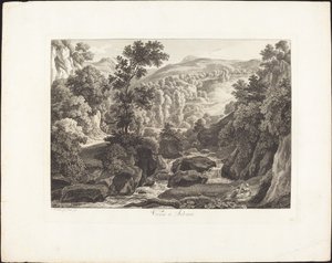 Perto de Subiaco de Johann Christian Reinhart