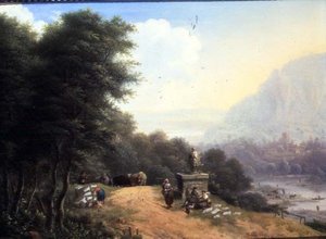 Paisagem com lavandarias