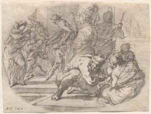 A Generosidade da Imperatriz Pulcheria de Johann Christoph Storer