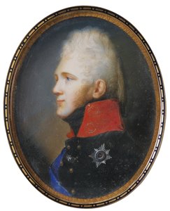 Retrato do Imperador Alexandre I 1777-1825, 1805 de Johann Dominik Bossi