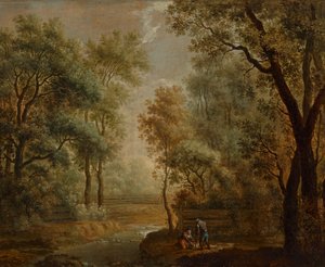 Treescape de Johann Evangelist Dorfmeister