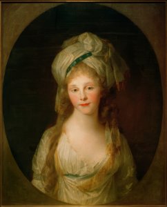 Friederike Princesa da Prússia de Johann Friedrich August Tischbein