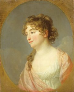 Warwoman Wilhelmine Schmidt, c. 1800 de Johann Friedrich August Tischbein