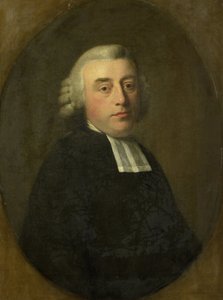 Retrato de Antonius Kuyper, clérigo em Amsterdã de Johann Friedrich August Tischbein