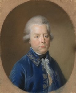 William V, Príncipe de Orange, 1789 (pastel em pergaminho)