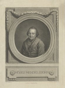 Retrato de Moses Mendelssohn 1729-1786, 1772.