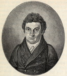 Retrato de Johann Gottlieb Fichte 1762-1814.