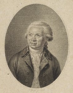 Retrato do compositor Johann Abraham Peter Schulz 1747-1800, 1794.