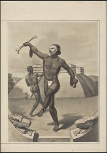 Uma coleção de obras de arte originais de Waldeck sobre a Mesoamérica, Caixa 10 de 22 de Johann Friedrich Maximilian von Waldeck