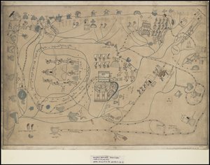 Uma coleção de obras de arte originais de Waldeck sobre a Mesoamérica, Caixa 18 de 22