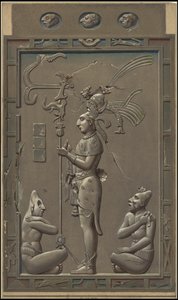 Uma coleção de obras de arte originais de Waldeck sobre a Mesoamérica, Caixa 20 de 22