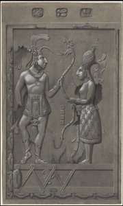 Uma coleção de obras de arte originais de Waldeck sobre a Mesoamérica, Caixa 2 de 22 de Johann Friedrich Maximilian von Waldeck