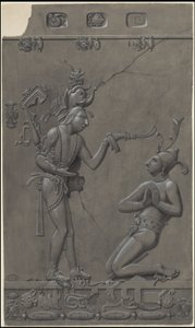 Uma coleção de obras de arte originais de Waldeck sobre a Mesoamérica, Caixa 2 de 22