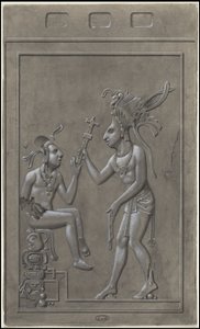 Uma coleção de obras de arte originais de Waldeck sobre a Mesoamérica, Caixa 2 de 22 de Johann Friedrich Maximilian von Waldeck