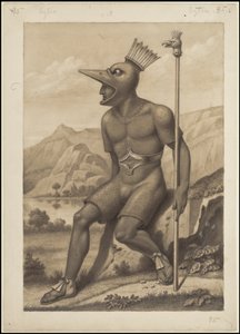 Uma coleção de obras de arte originais de Waldeck sobre a Mesoamérica, Caixa 3 de 22 de Johann Friedrich Maximilian von Waldeck