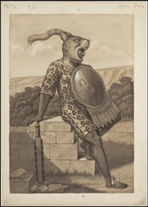 Uma coleção de obras de arte originais de Waldeck sobre a Mesoamérica, Caixa 3 de 22 de Johann Friedrich Maximilian von Waldeck
